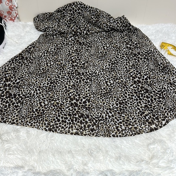 Voir Voir Sleeveless Fit and Flare Dress- Animal Print - Picture 15 of 15